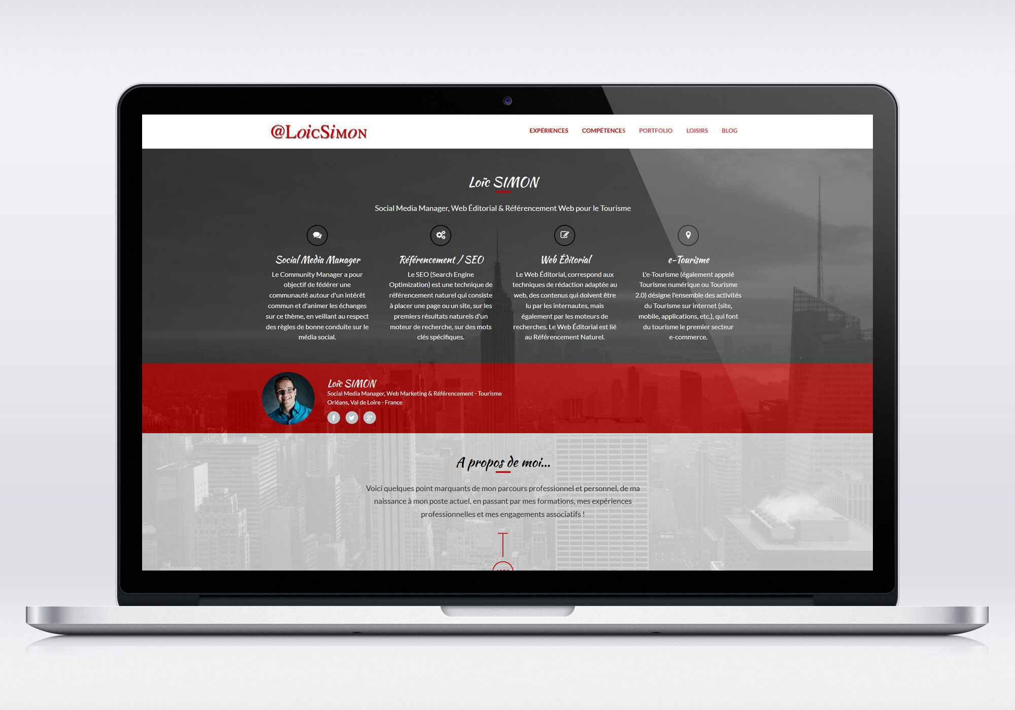 Site CV Loïc SIMON V2